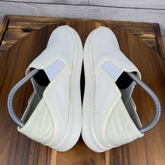 OluKai Ki‘ihele Slip On Bright White Sneaker 20452 Women’s Shoe Size 8.5 - Picture 7 of 12